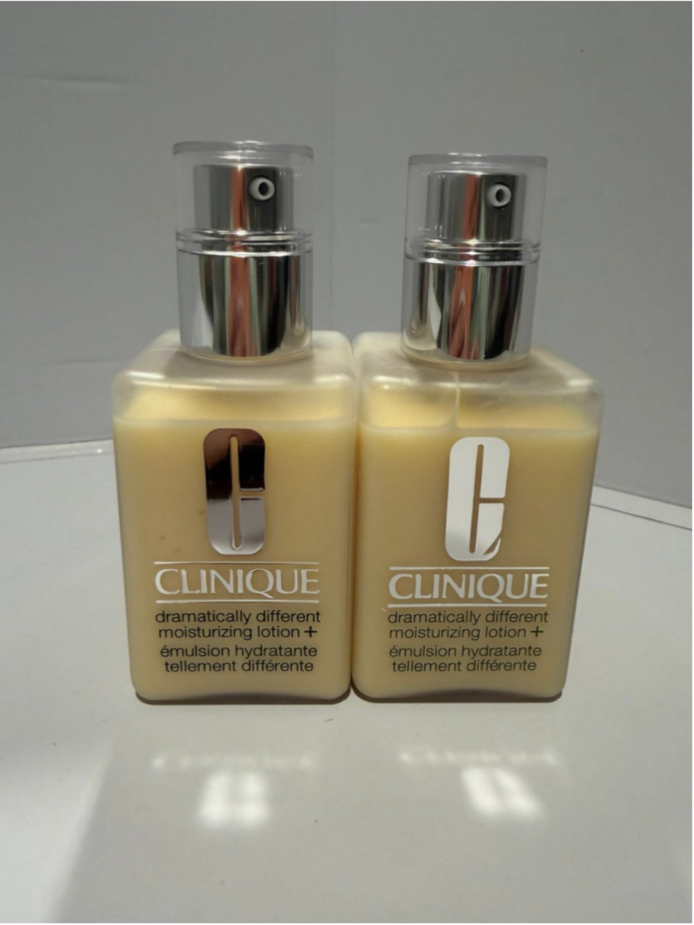 2XClinique Dramatically Different Moisturizing Lotion 4.2oz/125ml New w/o Box